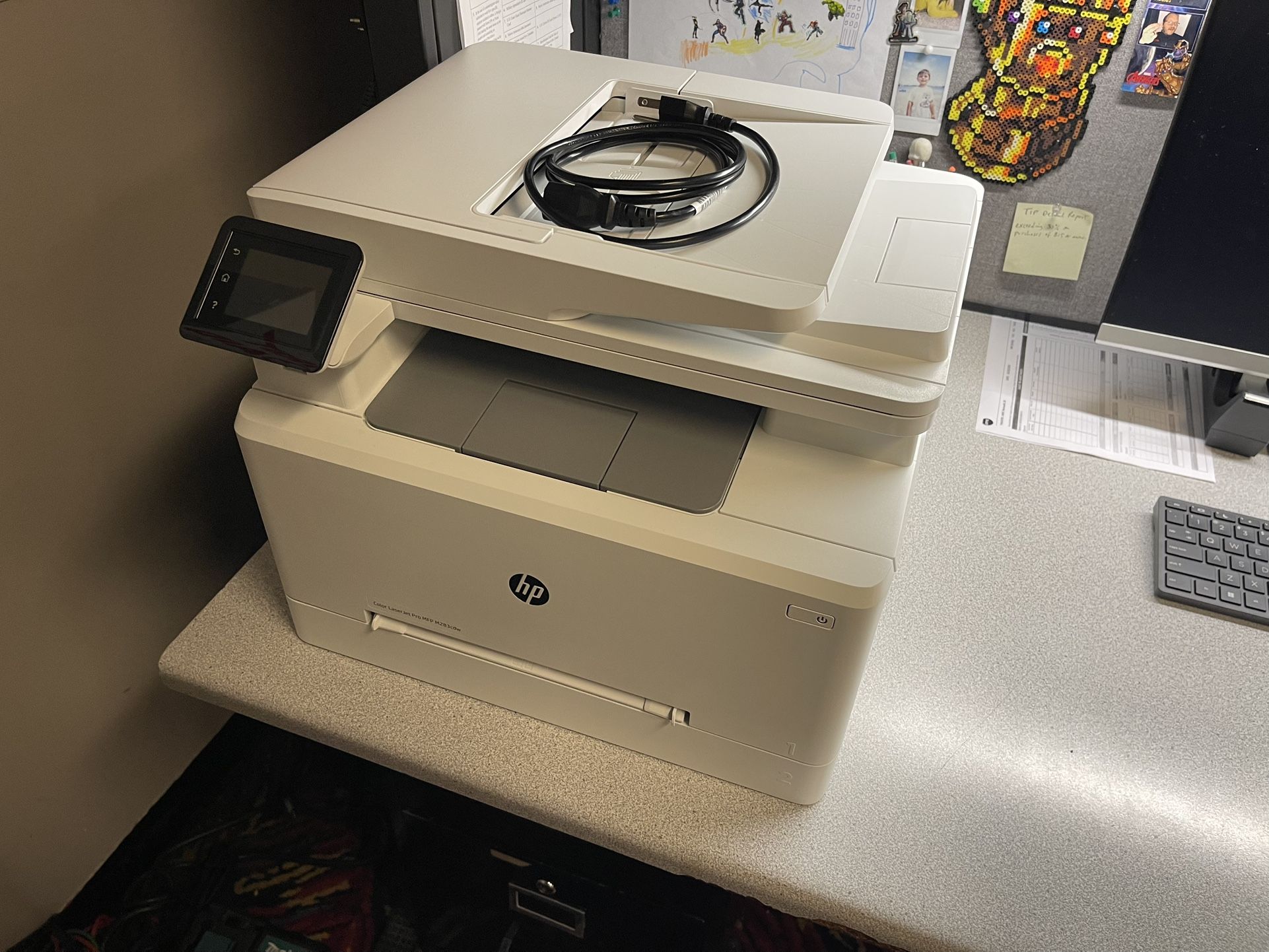 HP Laser Jet Pro M283cdw. Color Laser Printer!