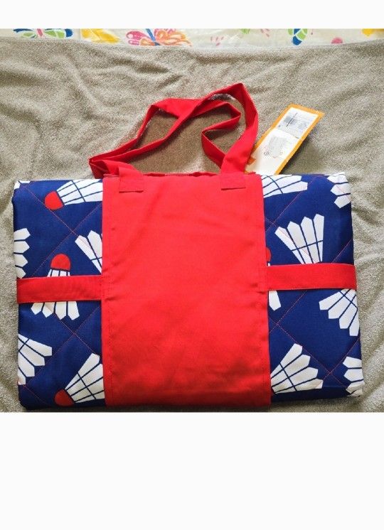 Stylish Shuttlecock Printed Picnic Blanket