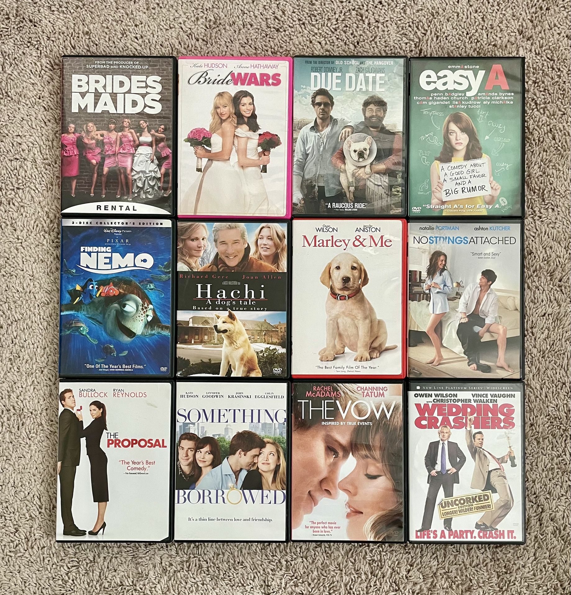DVD Bundle Lot (12 Total)