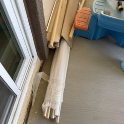 8ft Primed Quarter Round Moulding 