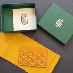 AUTHENTIC Goyard St Sulpice Card Holder Brand New