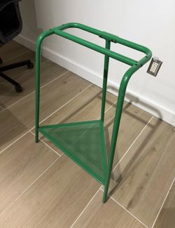 Ikea tillslag green metal trestle table leg only