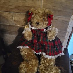 Christmas Girl Teddy Bear 