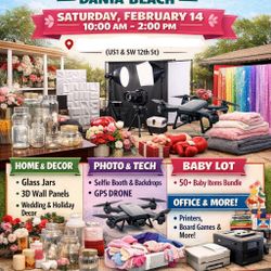 🌸🧸 Feb 14 • HUGE YARD THRIFT SALE – DANIA BEACH 🌸🧸 I’m