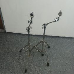 Two unbranded cymbal stands $35 each $50 both