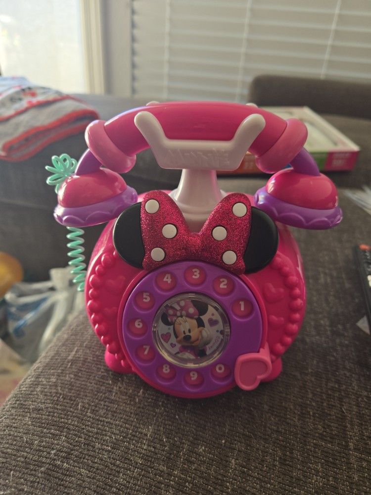 Minnie Mouse Pretend Play Rotary Phone