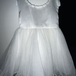 White Baby Girl Dress 