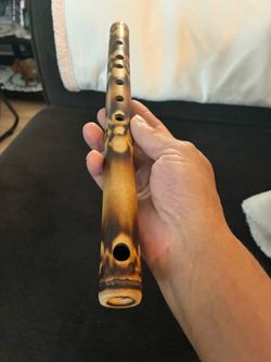 Rare Tiger Bamboo Chinese Flute