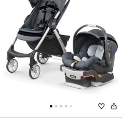 Chicco Bravo Mini Travel System 