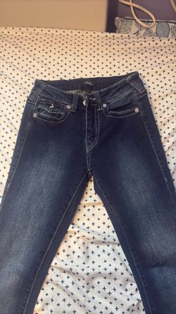 Stella mid rise skinny jean true religion size 25