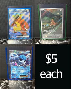 $5 Pokemon Cards Kangaskhan Glaceon ex
