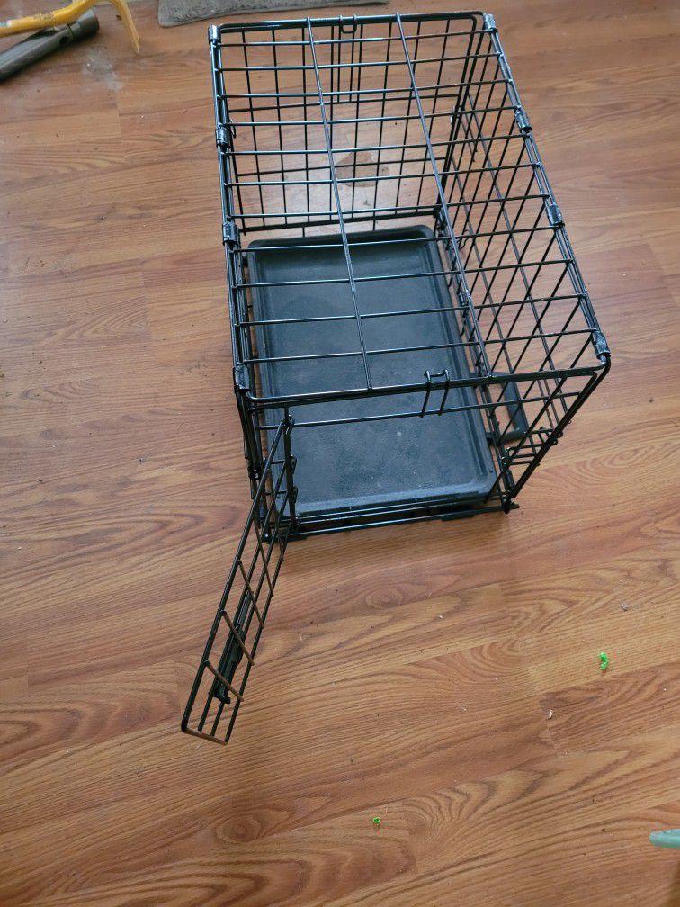 12"W x 14"H x 19"D Pet Dog Kennel Cage