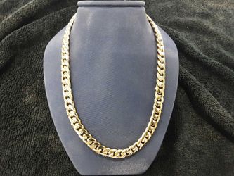 Cuban Link Chain - Yellow Gold 10k (.417) 100.6 grams 24 inch