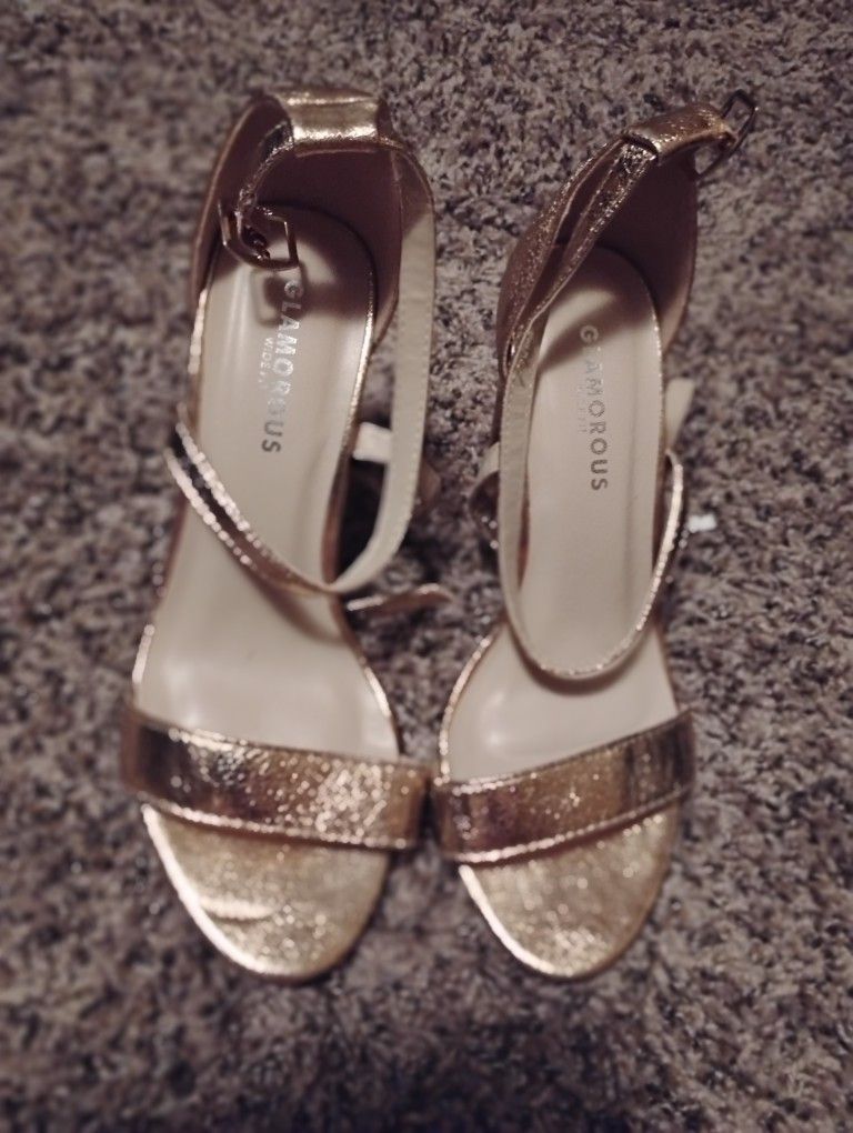 Gold Heels