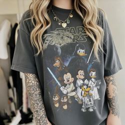 Custom Disney x Star Wars Shirts – Vintage Style Designs
