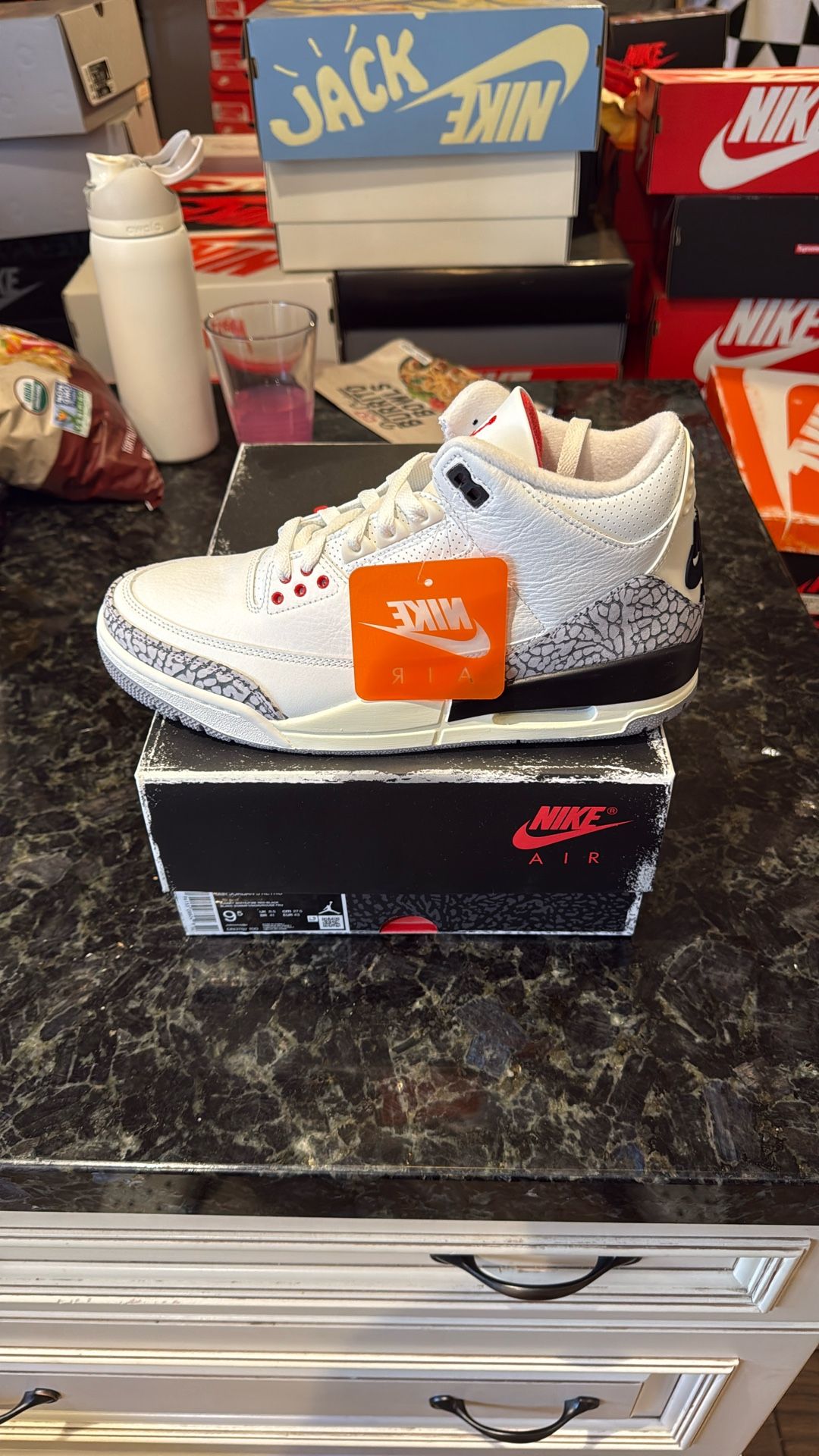 Jordan 3 White Cement Reimagined
