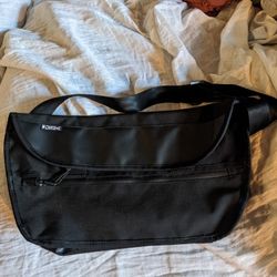 Chrome Simple Messenger Bag