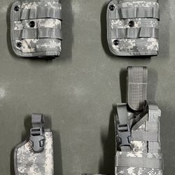MILITARY TACTICAL EAGLE IND. SPEC-OPS RAINE HOLSTERS