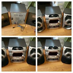 Panasonic 5 disc player.