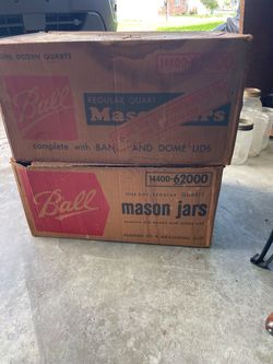 Ball Mason Jars Regular Quart – 2 Boxes