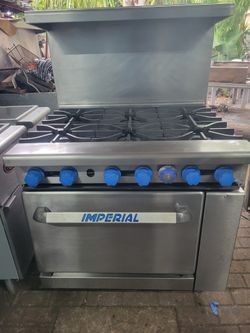 Imperial 6 Burner Range 