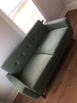 Couch, table, chairs etc