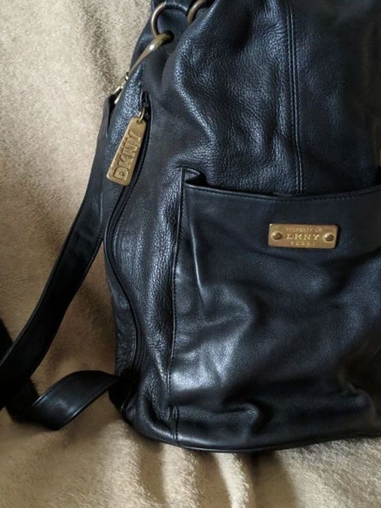 DKNY Leather Shoulder Bag