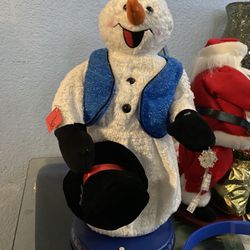 Xmas Musical Snow Man $50