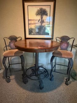Bar Height Bistro Table & Chairs