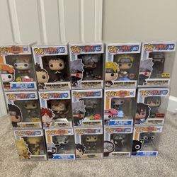 Funko Pop!- Naruto Shippuden Lot (18 Pops)