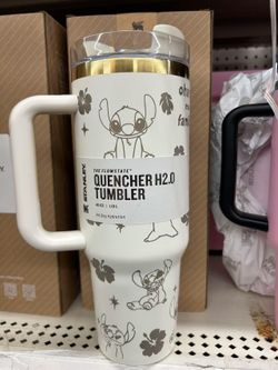 Stitch Stanley Cup Tumbler 40 Oz