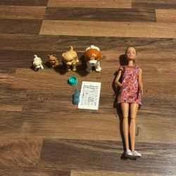 Barbie Puppy Playset