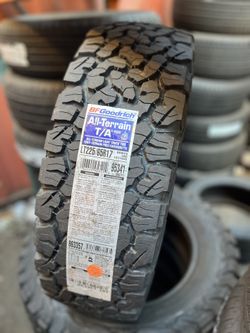 BFGOODRICH  ALLTERRIN T/A LT225/65R17 TIRES FOR SALE!!!!!