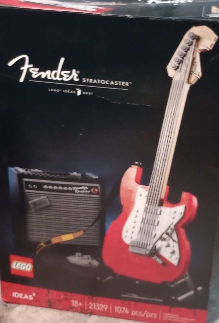 Fender Stratocaster Lego