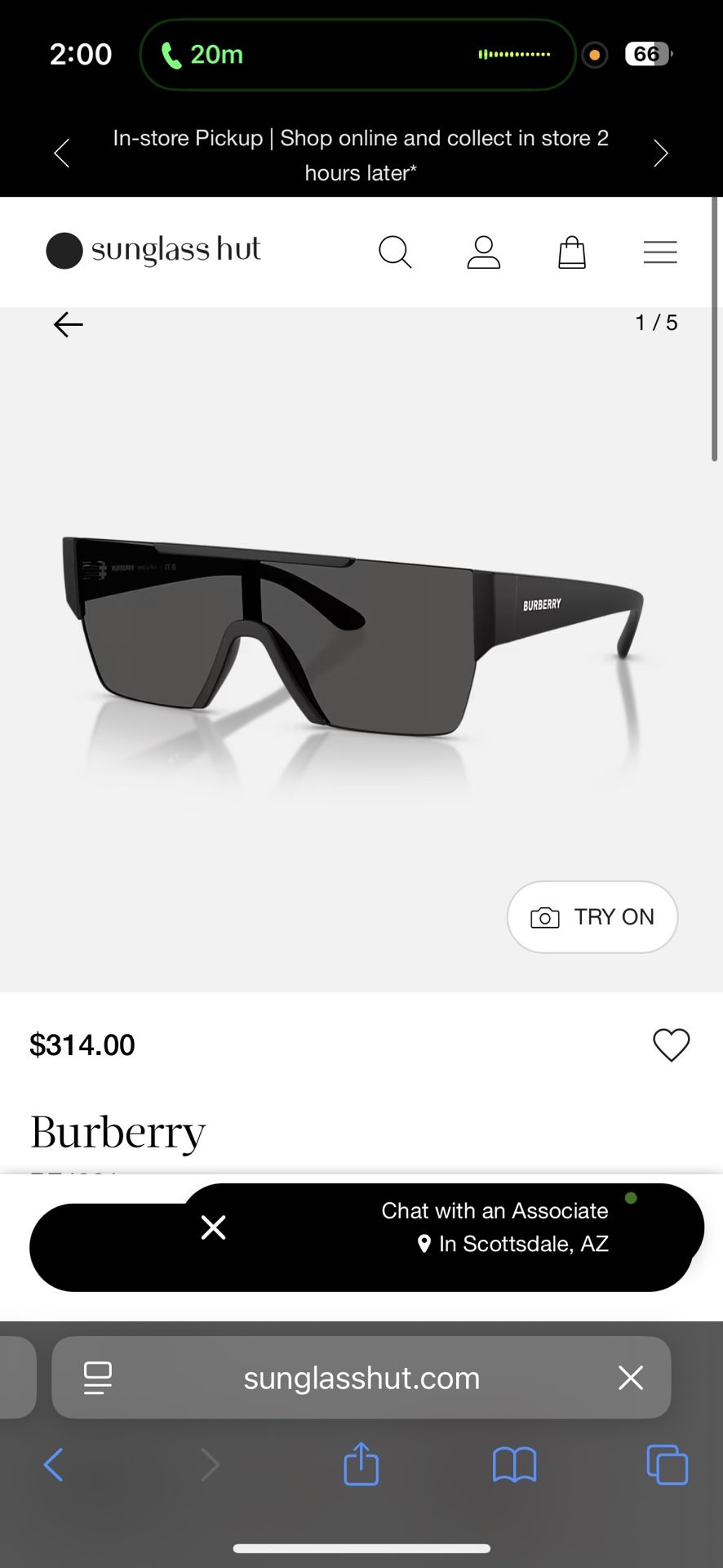 Burberry Sunglasses 