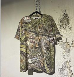 HJR Digital Camouflage Nature Print All Over Cotton Men’s T-Shirt