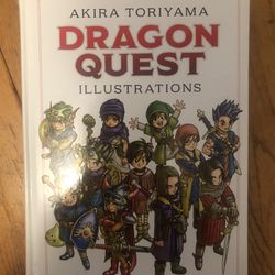Dragon Quest Illustrations artbook hardcover 