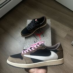 Travis Scott X Air Jordan 1 Low Mocha
