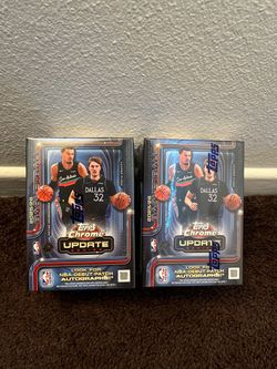 2025/26 Topps Chrome Basketball Update Series Blaster/Value Box