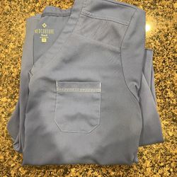 Medium Ceil Blue Jogger Scrubs 