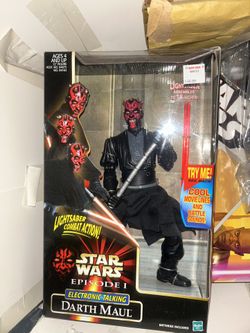 12 Inch Star Wars Episode 1 Darth Maul MIB