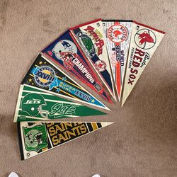 Sports Pennants (vintage)