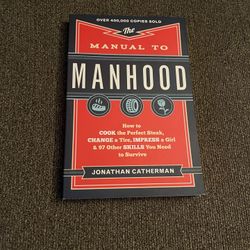 BRAND NEW:Manhood Book (NEED GONE IMMEDIATELY)