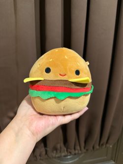 Squishmallows Hamburger Plush Toy