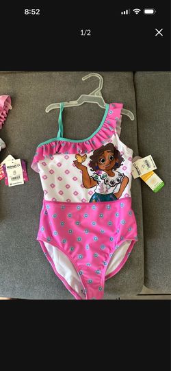 New size 6 girls Encanto bathing suit