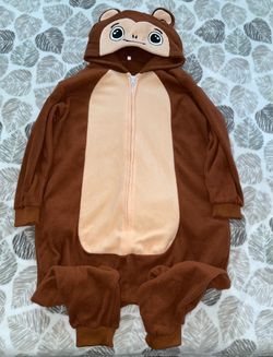 Girl 4-5 monkeys jumpsuit costume