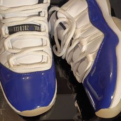 JORDAN 11 RETRO WMNS LOW CUT CONCORD SKETCH BLUE  STYLE # AH7860-100 ORIGINAL BOX SNEAKER 