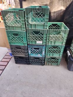 Milk crates