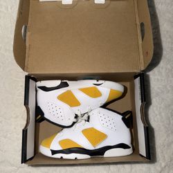 9C Air jordan 6 Yellow Ochre 2024 used 