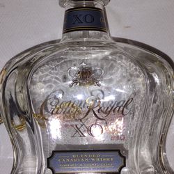 Crown Royal Empty Bottle New
